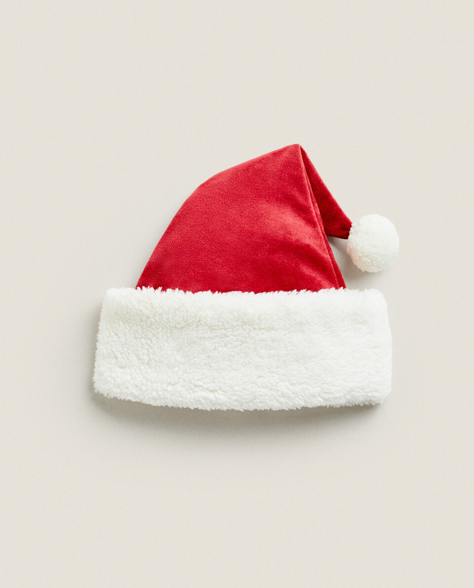 CHILDREN’S FATHER CHRISTMAS HAT