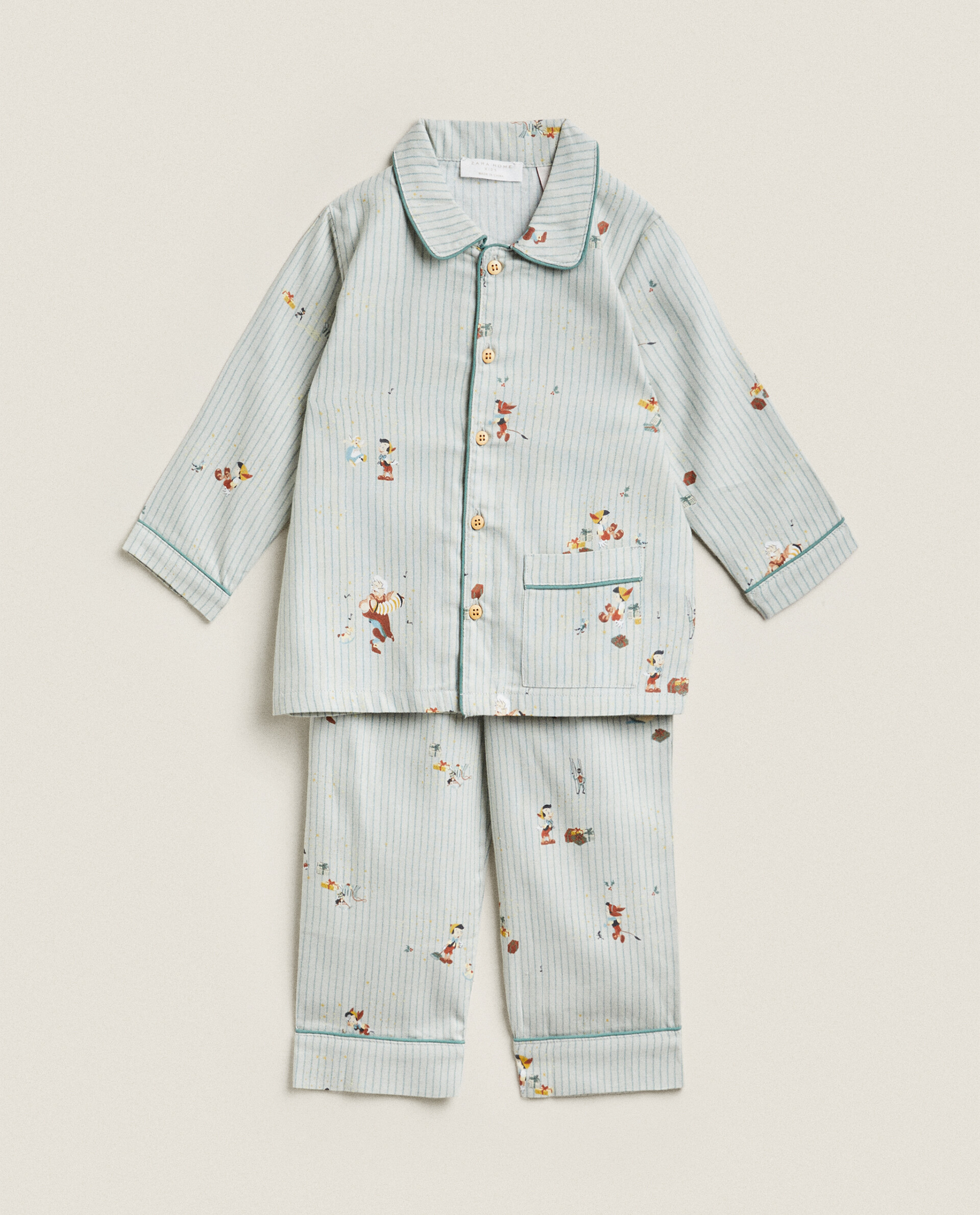 Camisa de pijama con motivo Monograma mixto - Mujer - Ready to