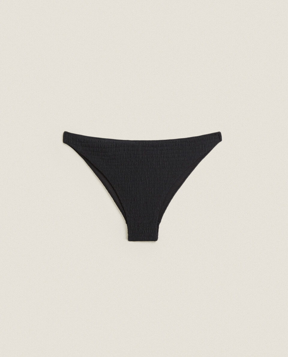 SMOCKED BIKINI BOTTOMS