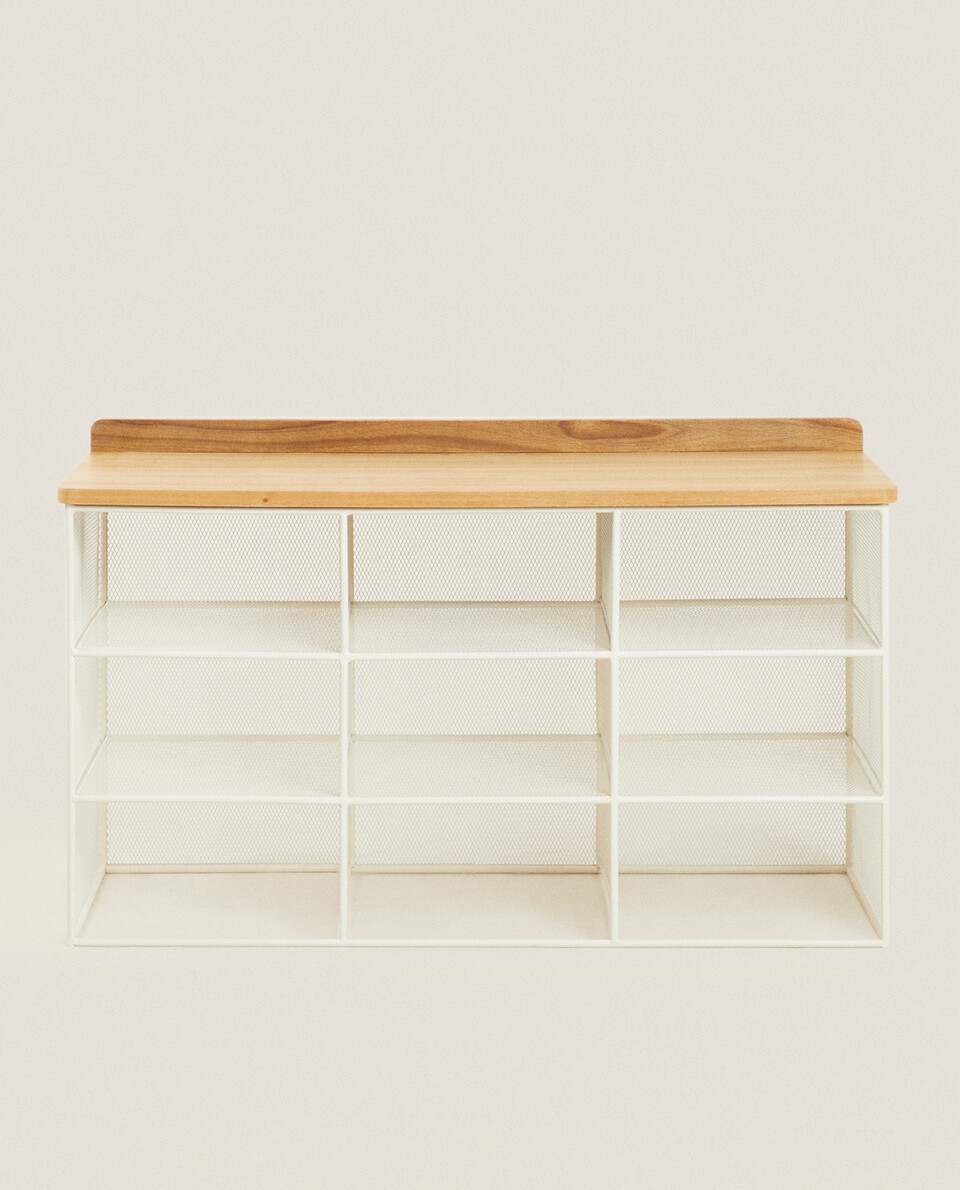 METAL AND WOOD BENCH Zara Home Spain