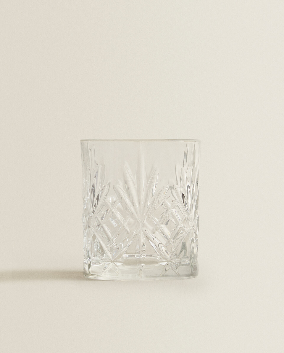 雕刻設計晶體玻璃杯子