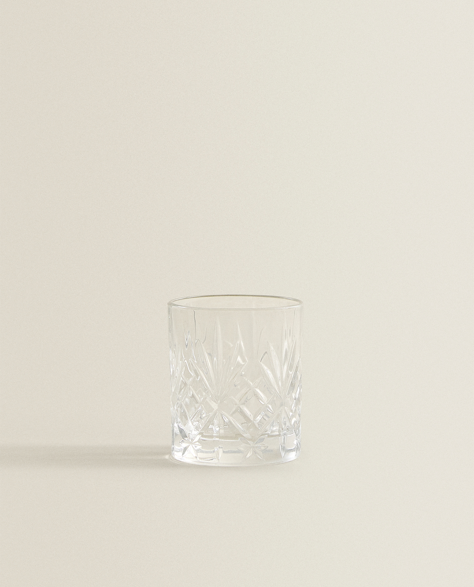 雕刻晶體玻璃小酒杯