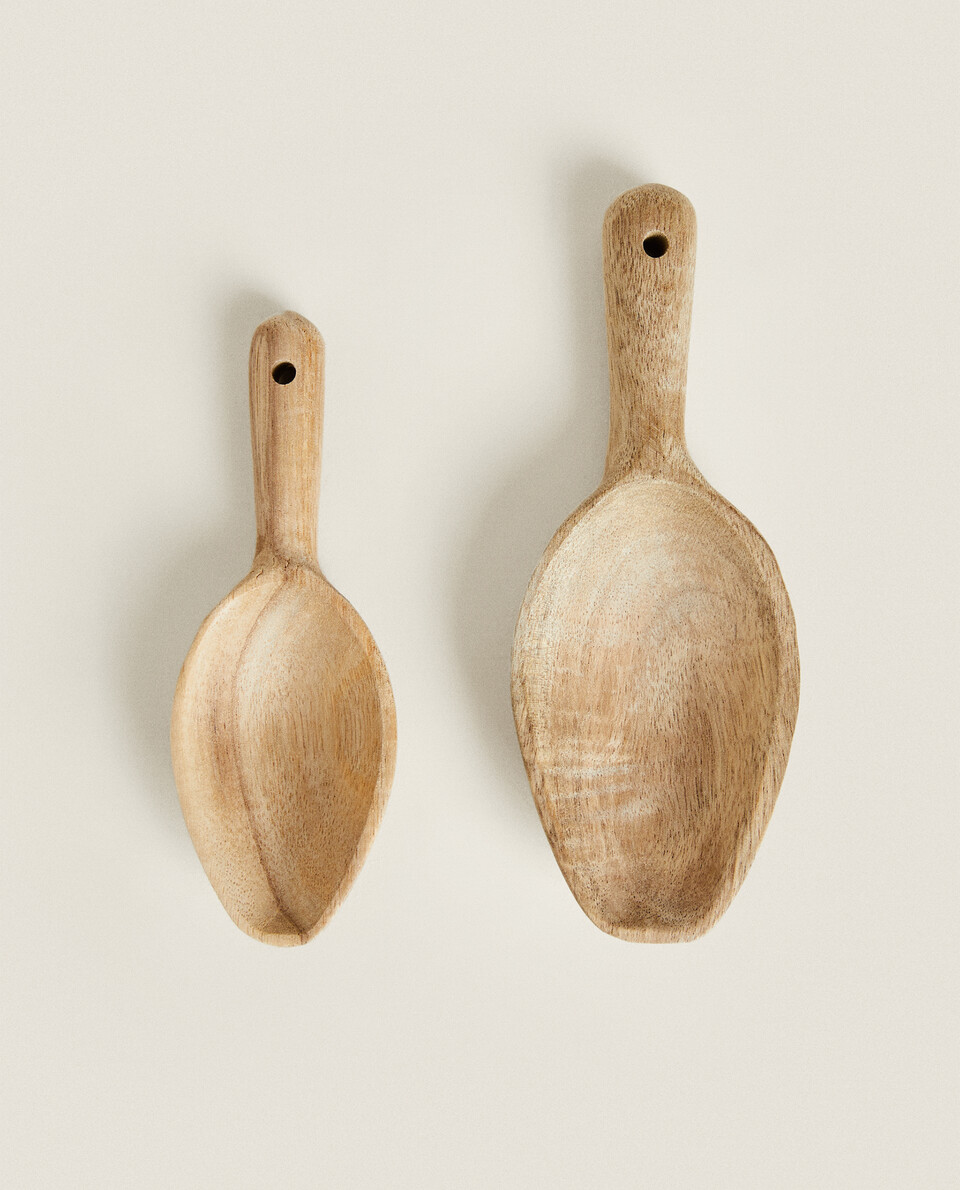 木製小勺子（2 件套）