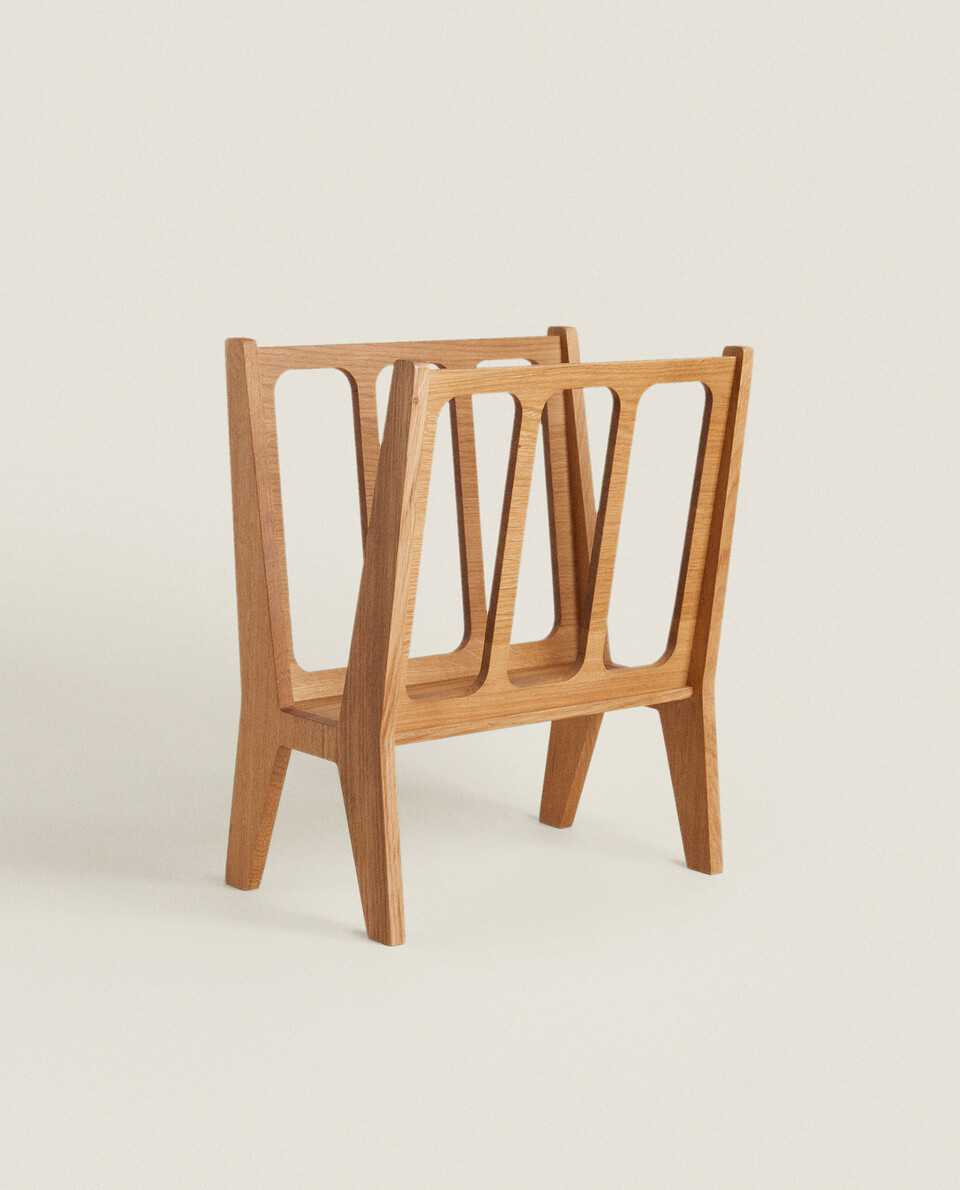 PORTE REVUES EN BOIS SAINT LACARE Zara Home France porte-revues-en-bois-saint-lacare-zara-home-france