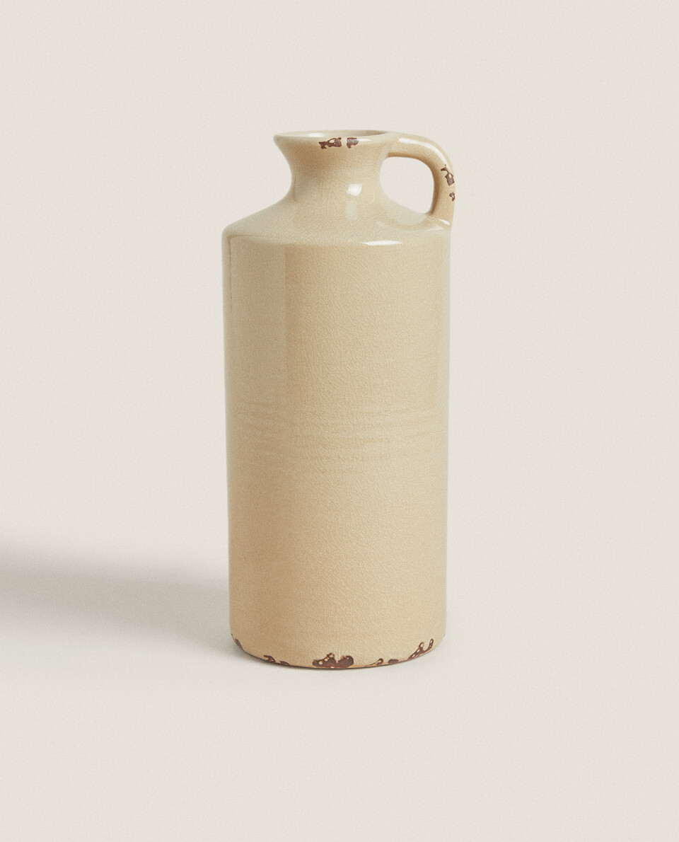 CERAMIC VASE WITH HANDLES Zara Home United Kingdom
