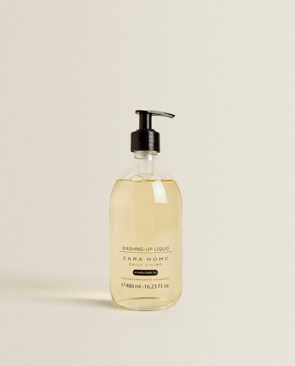 VETIVER & GREEN TEA WASHING UP LIQUID Zara Home Hong Kong Sar / 香港特別行政區