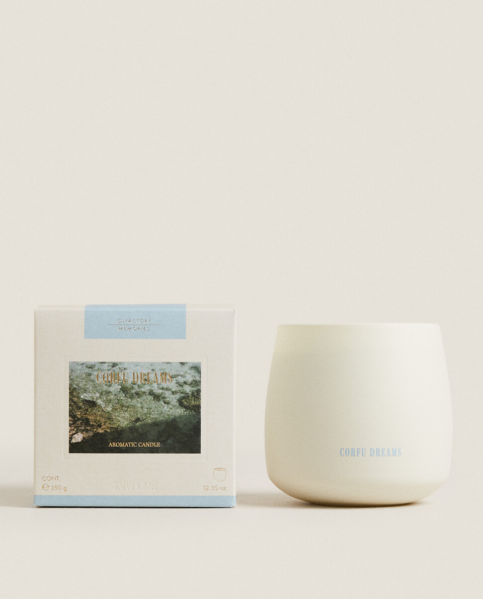 (350 G) CORFU DREAMS SCENTED CANDLE