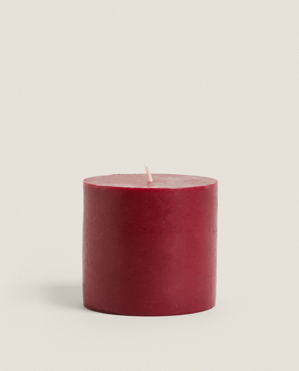GINGERBREAD SMALL CYLINDRICAL SCENTED CANDLE