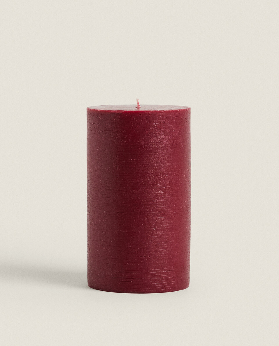 GINGERBREAD LARGE CYLINDRICAL SCENTED CANDLE
