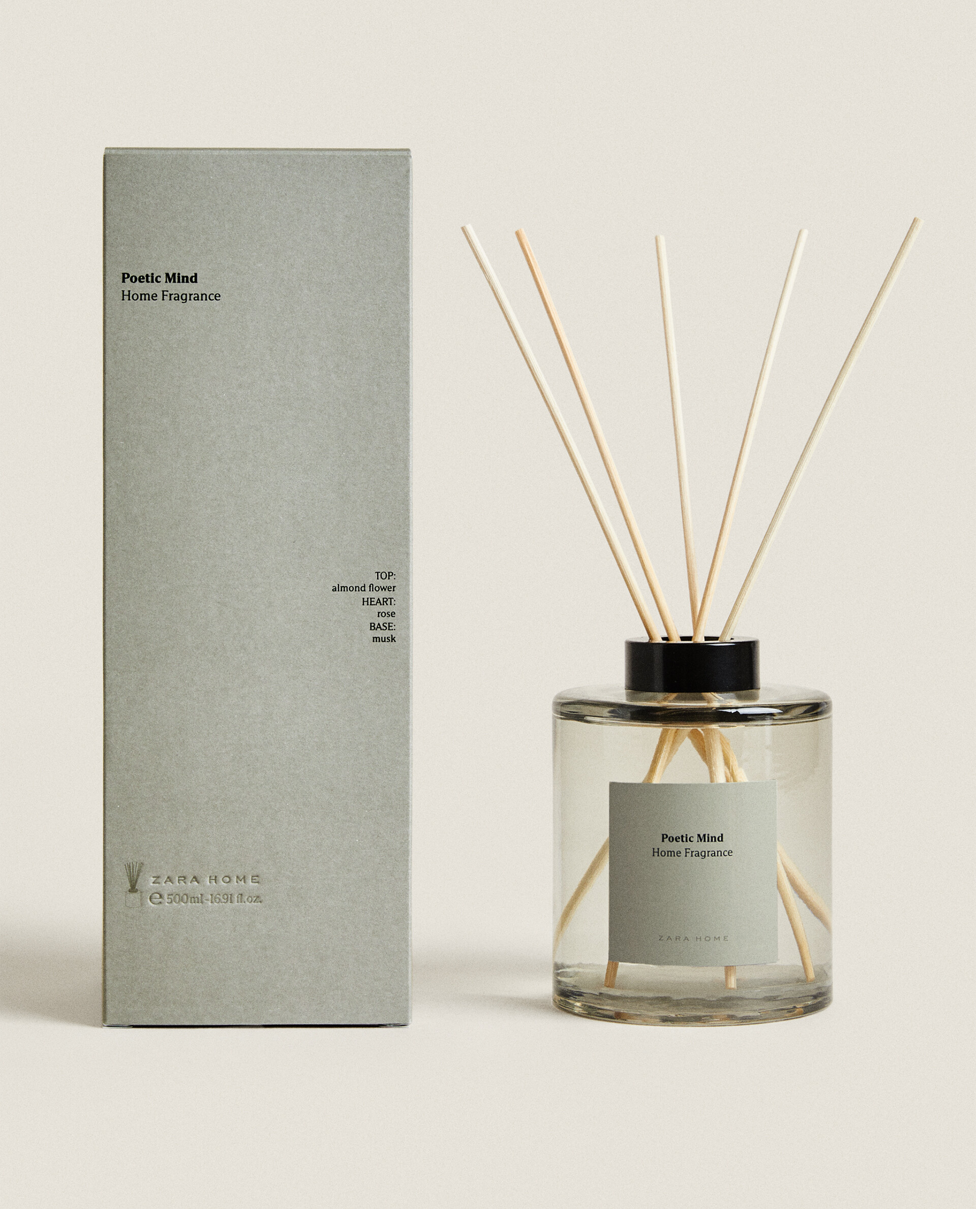 500 ML) POETIC MIND REED DIFFUSER | Zara Home United Kingdom