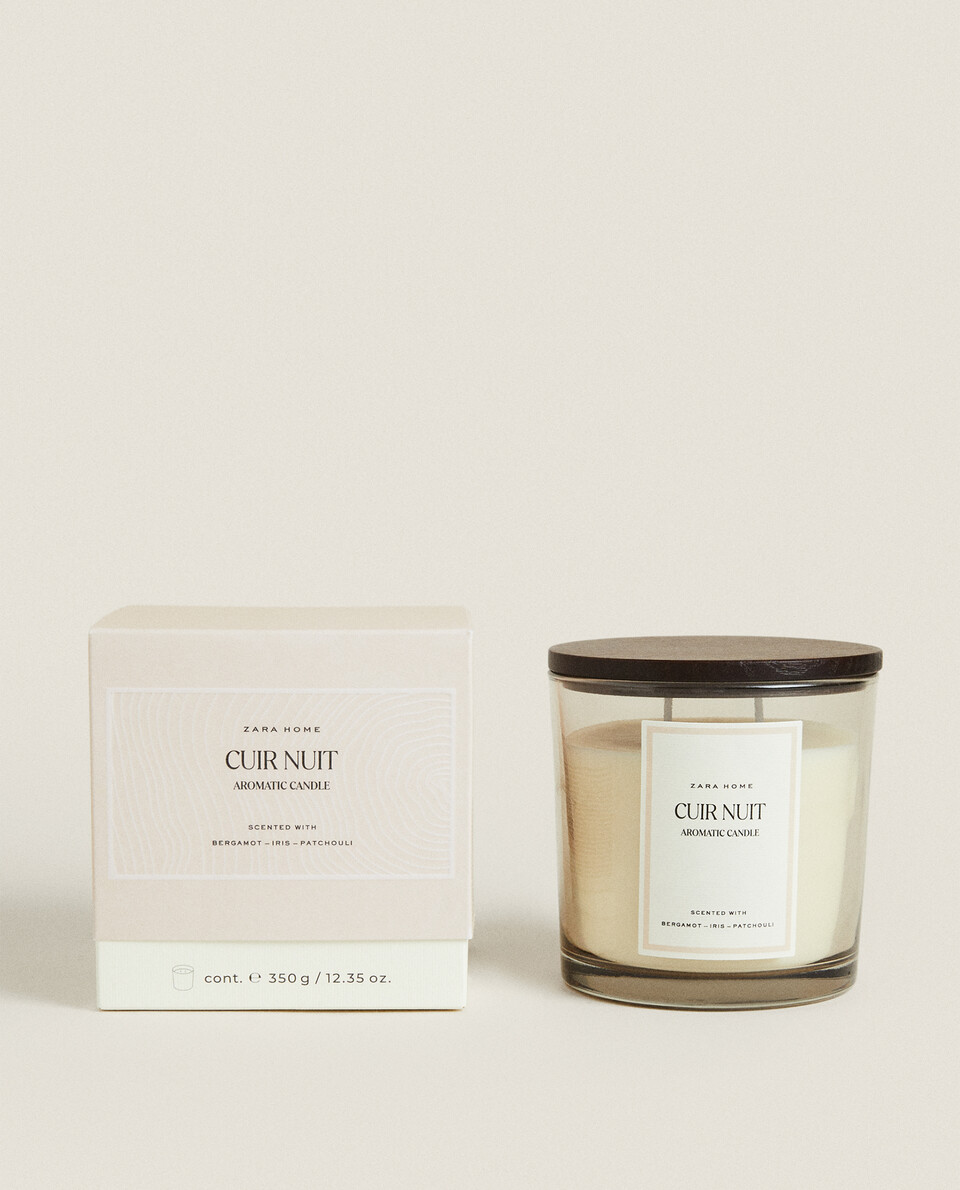 (350 G) CUIR NUIT SCENTED CANDLE