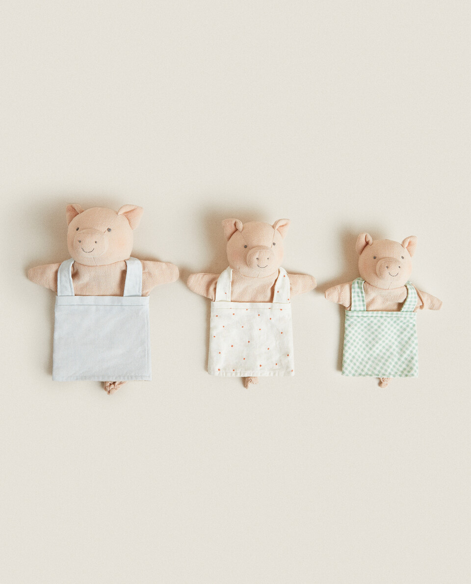 Printable 3 Little Pig Puppets