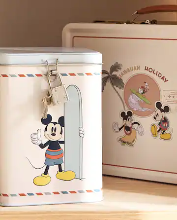 Mickey Mouse Lunch Box with Utensils