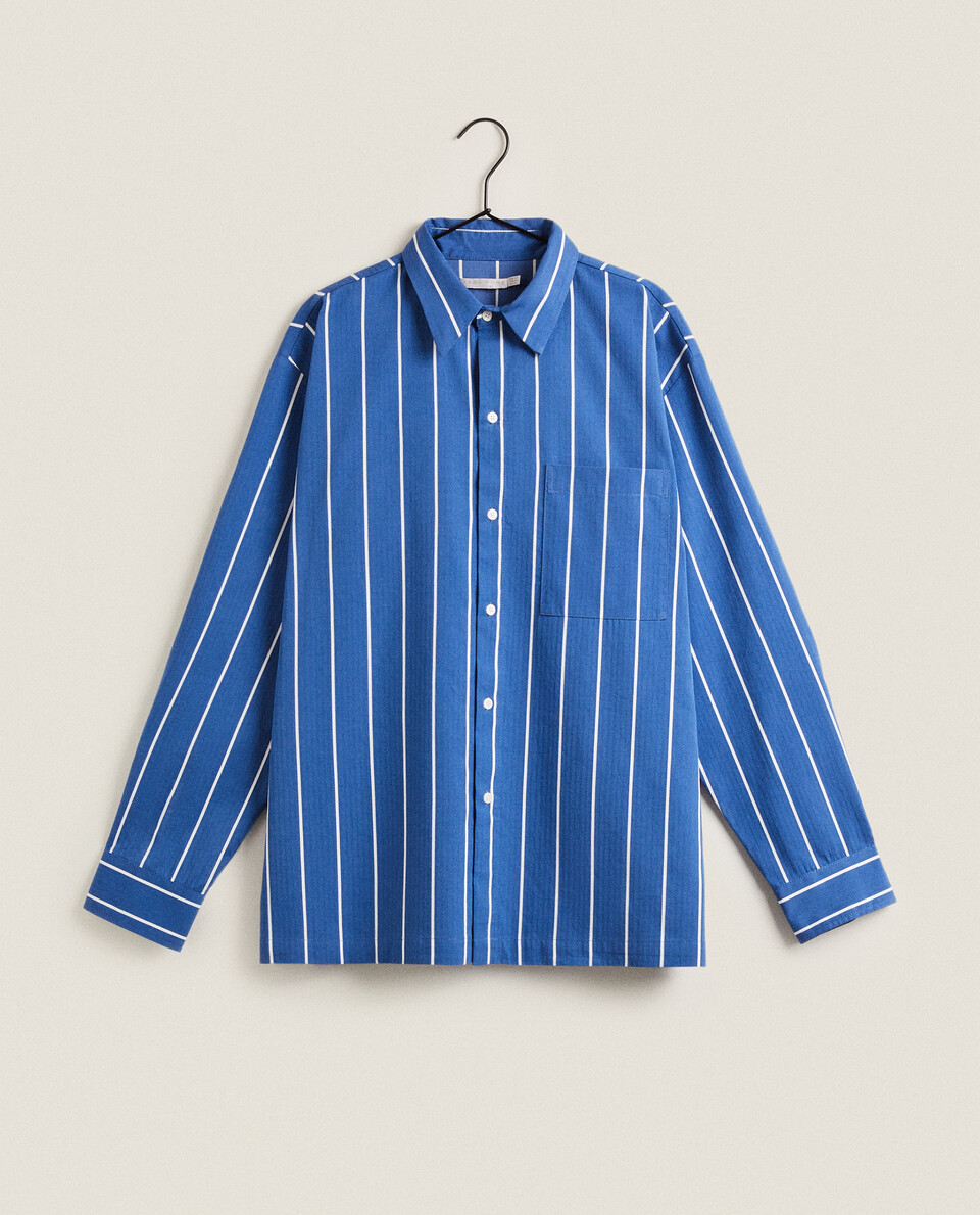 SHIRT WITH VERTICAL STRIPES