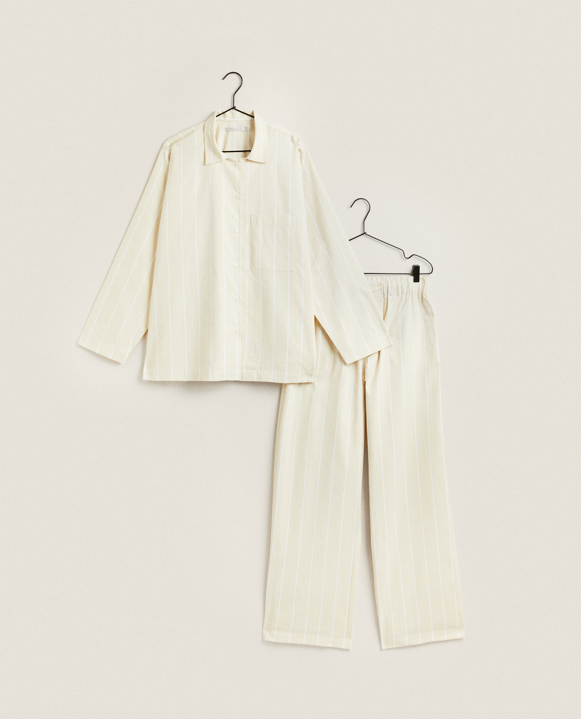 Zara discount linen pyjamas