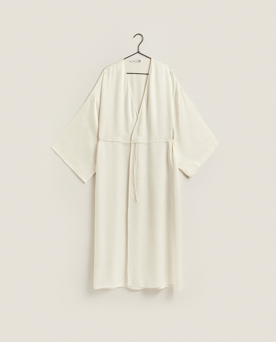 100% SILK ROBE | Zara Home United States of America