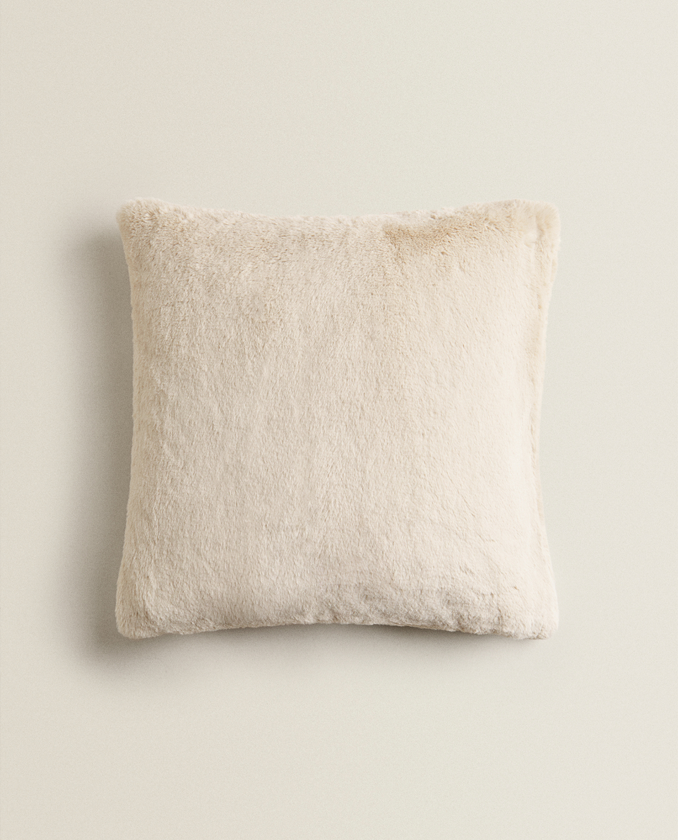 FUR CUSHION COVER | Zara Home Latvia