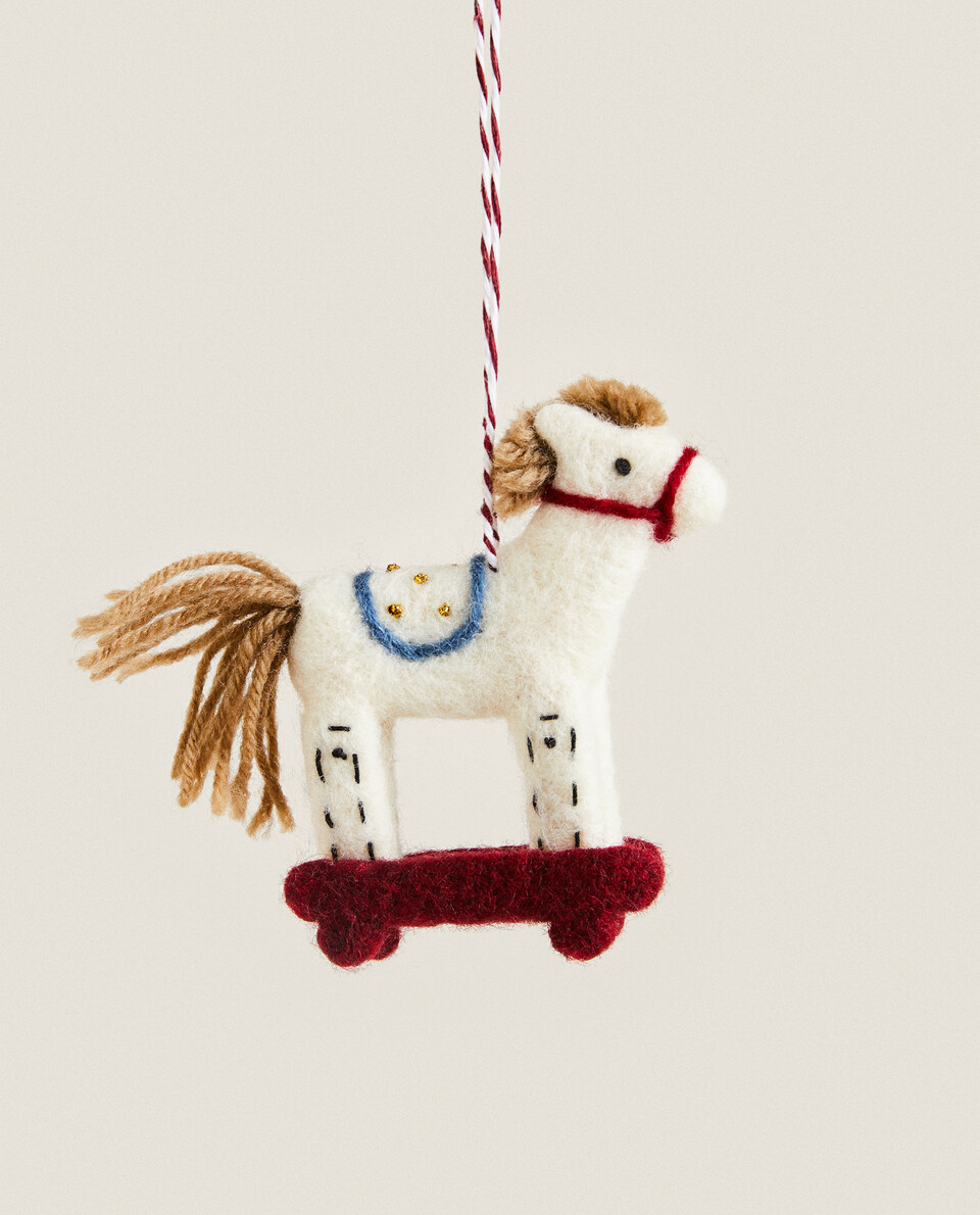 CHILDREN'S FELT CHRISTMAS BALANCIN ORNAMENT Zara Home Switzerland