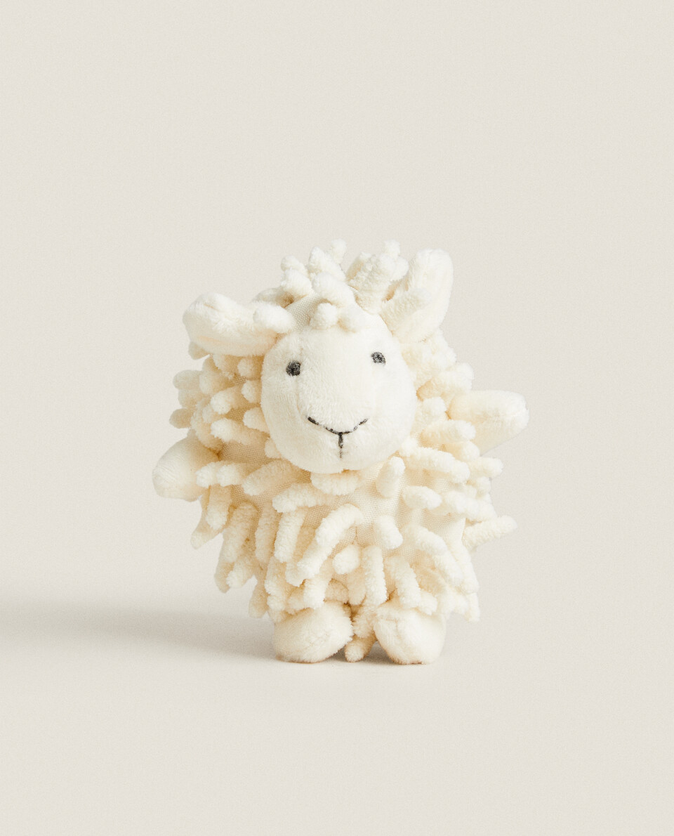 SHEEP SOFT TOY RATTLE