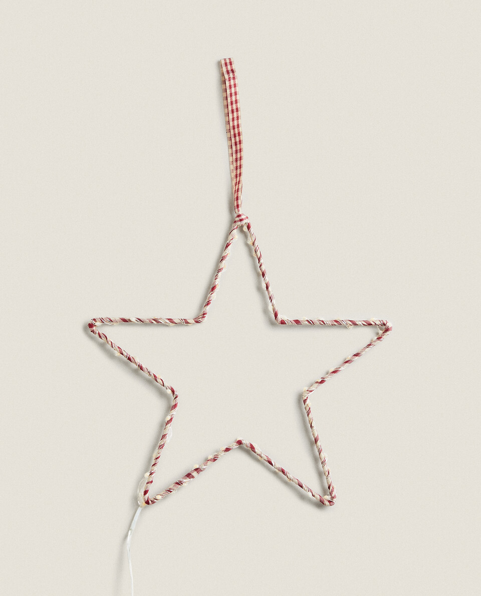 LIGHTUP STAR CHRISTMAS DECORATION Zara Home UAE ABU DHABI/AL AIN
