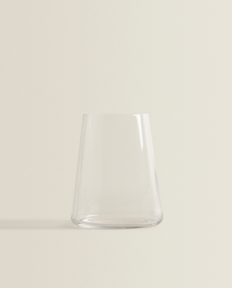 圓錐形晶體玻璃杯子