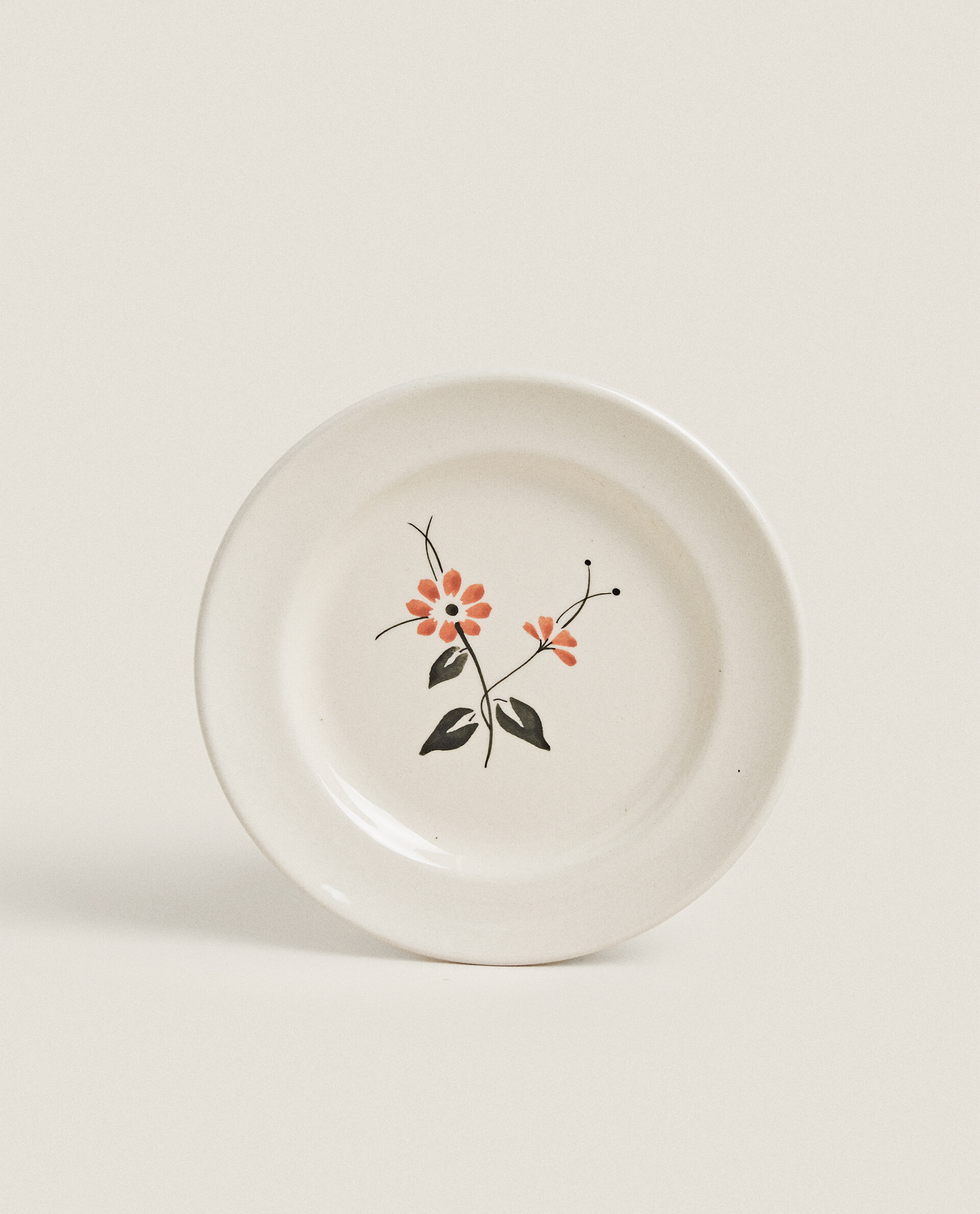 Floral shop dessert plates