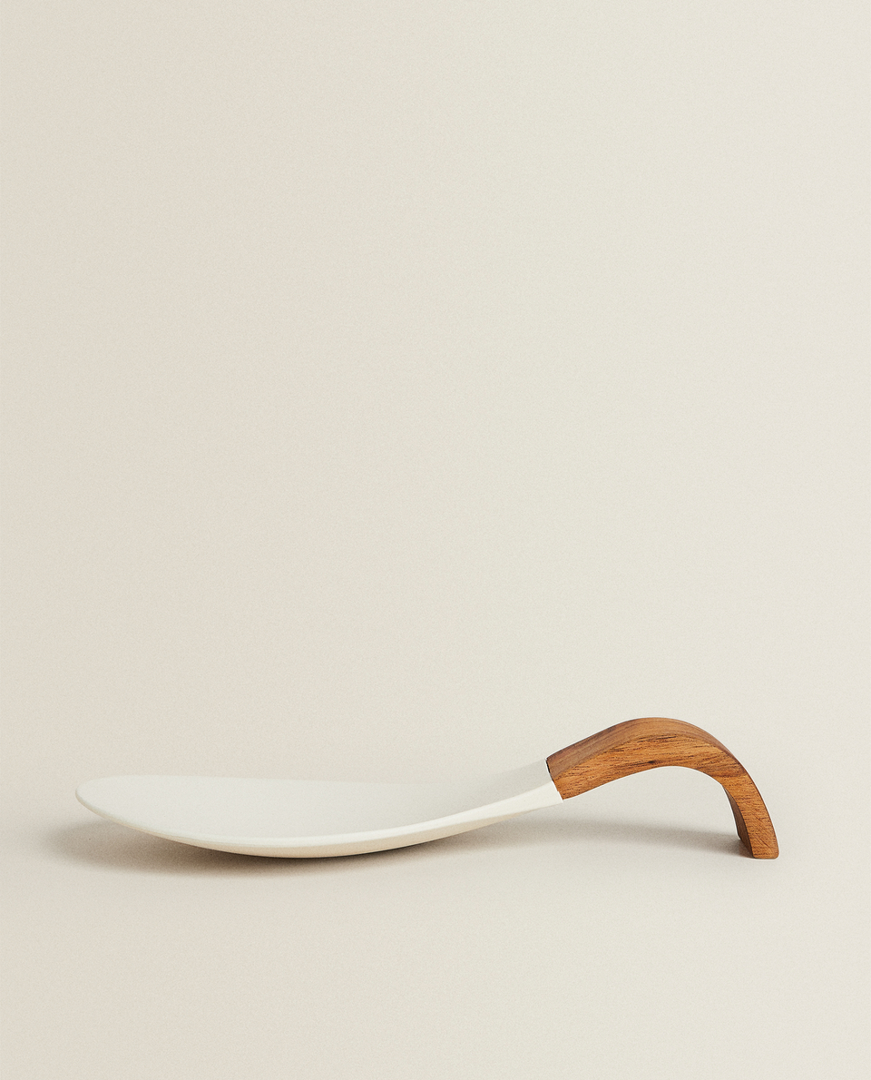 WOOD AND SILICONE SPOON REST Zara Home UAE ABU DHABI/AL AIN/RAS AL