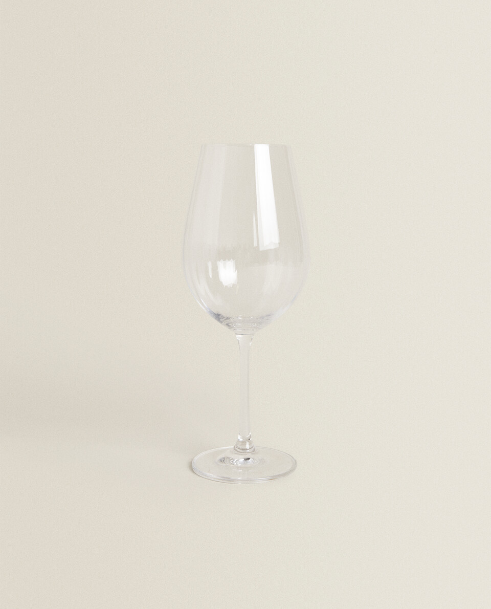 凸紋晶體玻璃葡萄酒杯