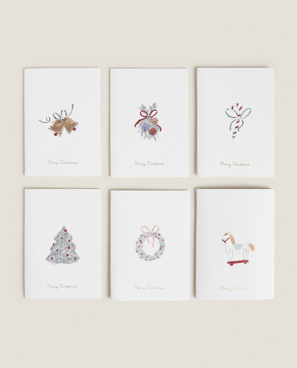 PACK OF CHILDREN’S CHRISTMAS POSTCARDS (PACK OF 6)