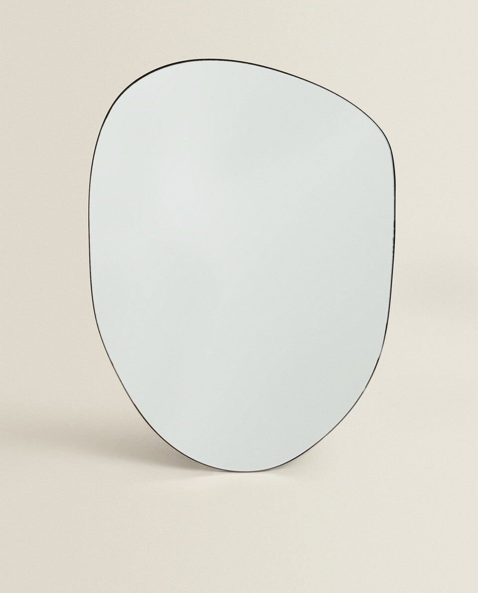 LARGE IRREGULAR WALL MIRROR