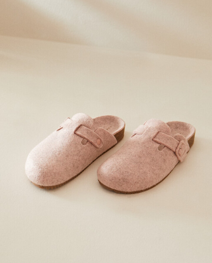 Zapatillas de casa mujer sales zara home
