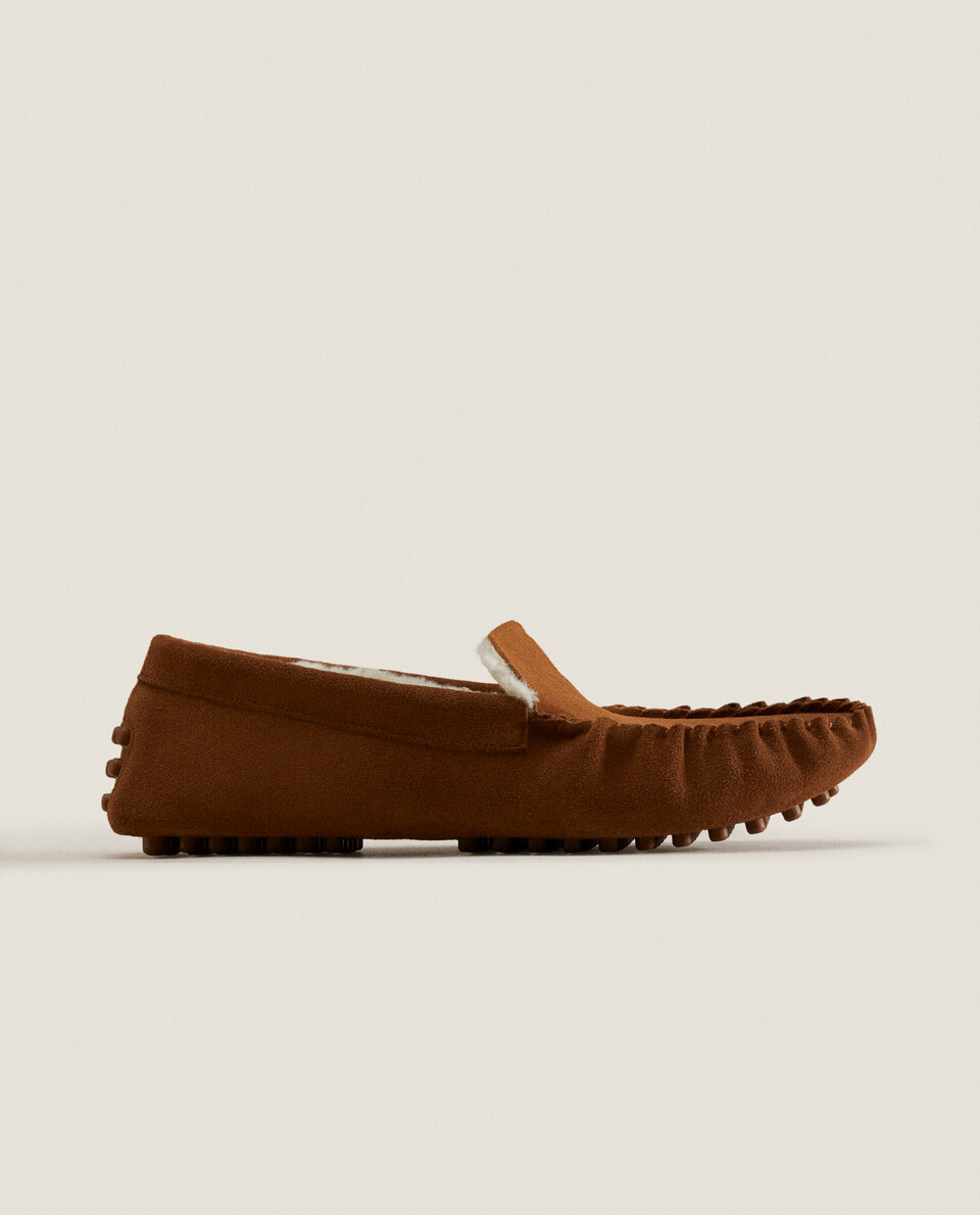 MOCASSINS CUIR CHAUDS