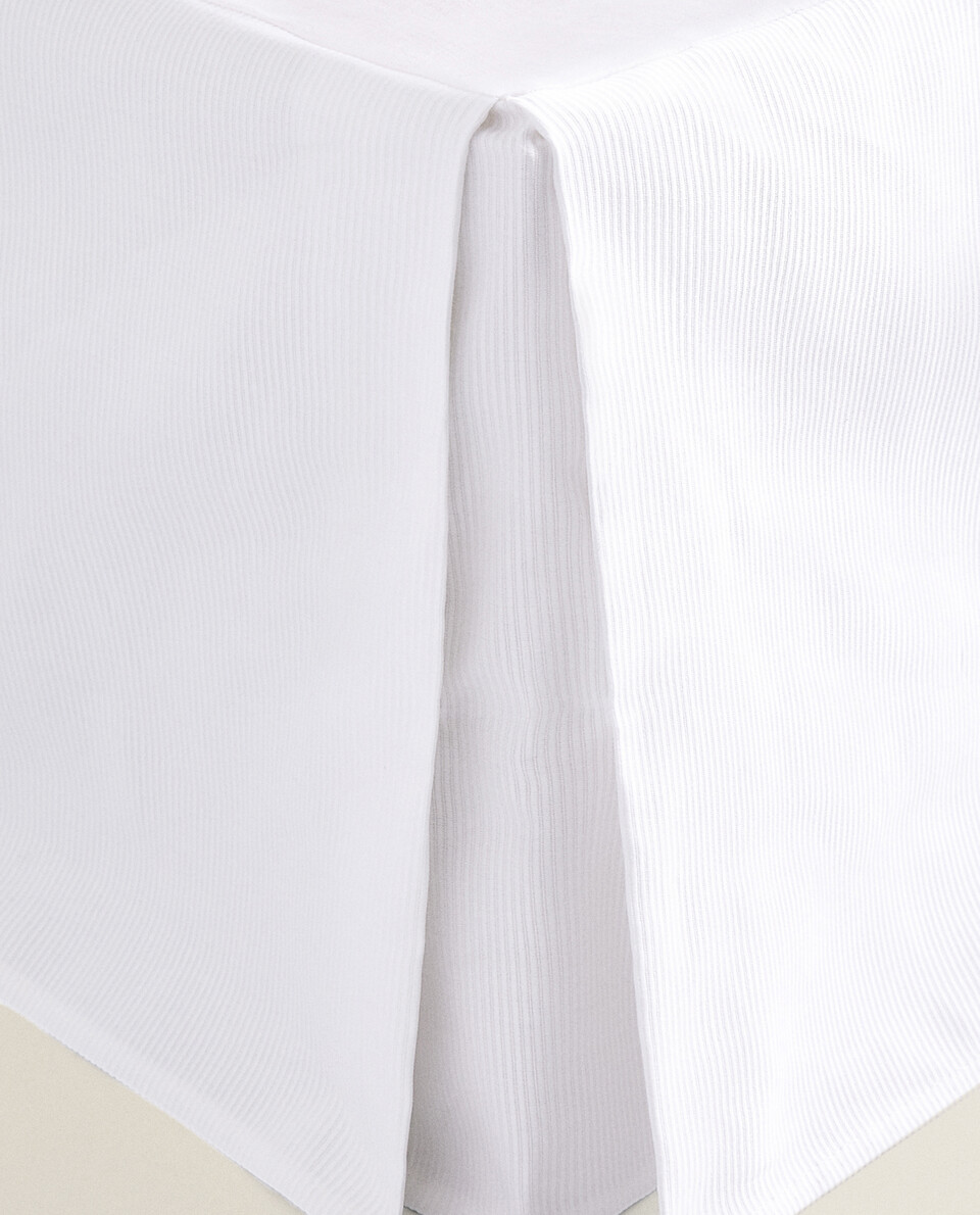 RIBBED VALANCE SHEET Zara Home United Kingdom