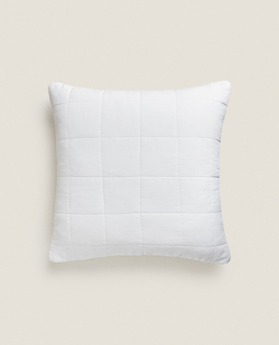 WASHED COTTON CUSHION COVER