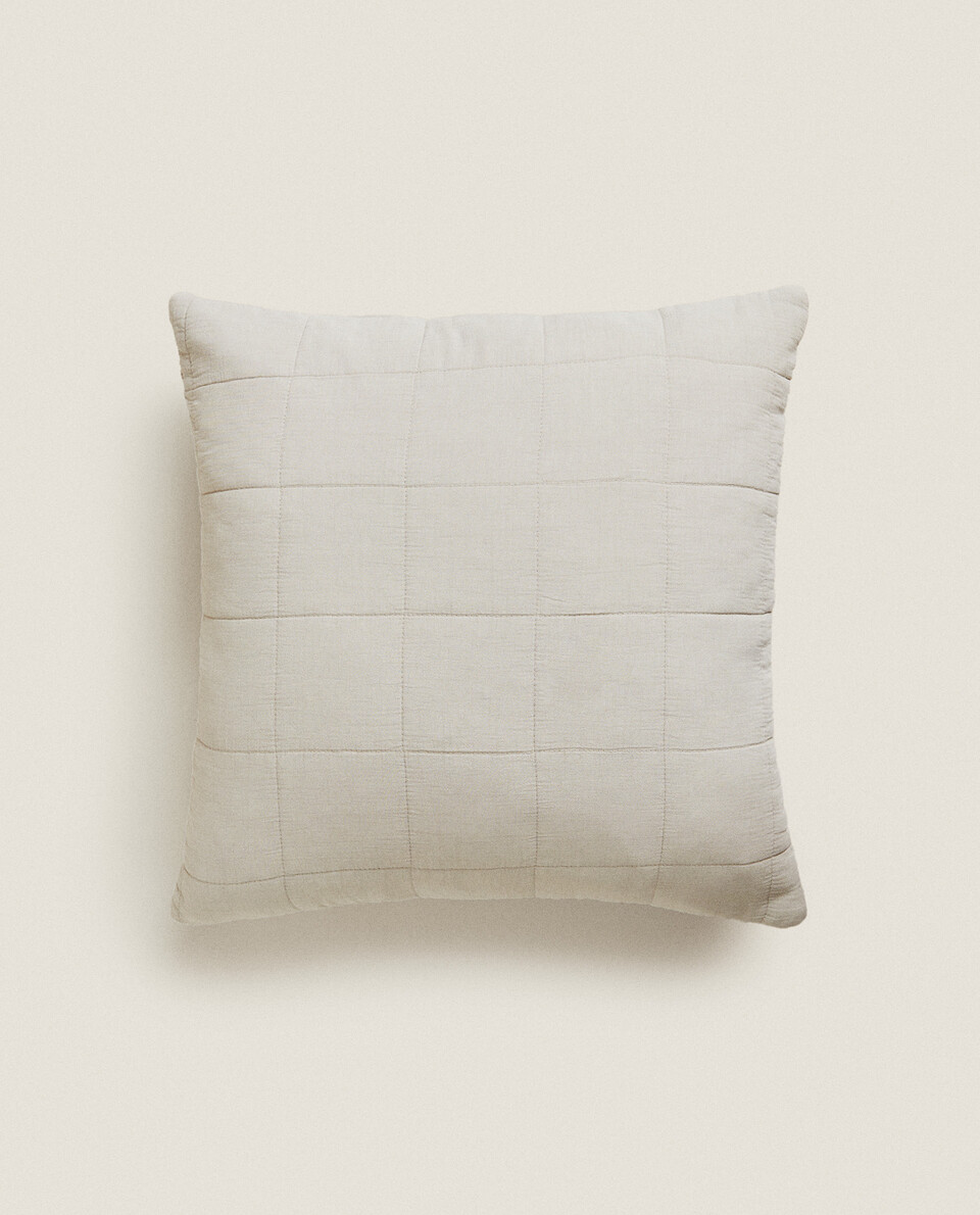 WASHED COTTON CUSHION COVER