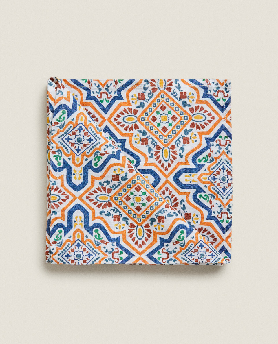 GEOMETRIJSKE LANENE SALVETE X CABANA (PAKOVANJE OD 2 KOMADA)