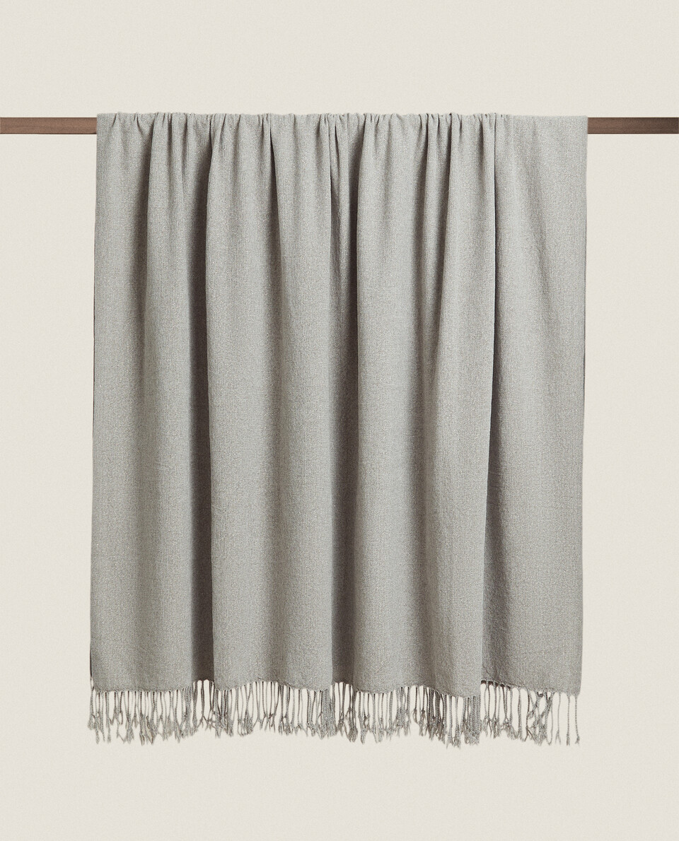 CHENILLE BLANKET Zara Home UAE ABU DHABI/AL AIN/RAS ALKHAIMAH‎
