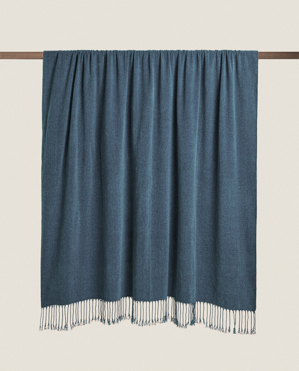 CHENILLE BLANKET Zara Home UAE ABU DHABI/AL AIN/RAS ALKHAIMAH‎