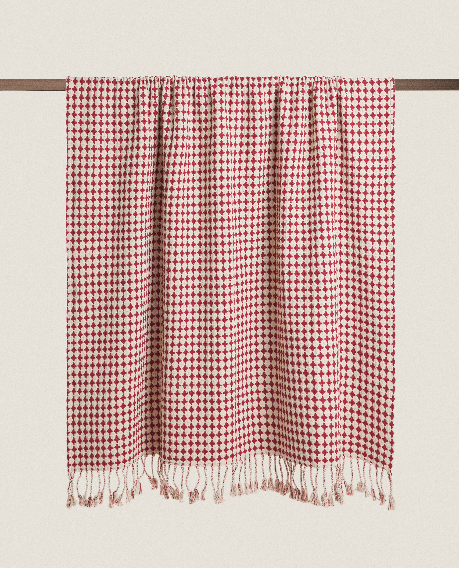 plaid zara home