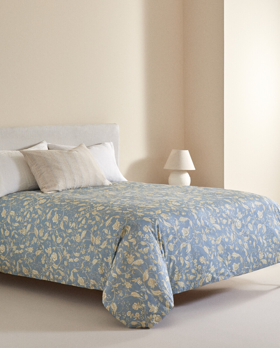 DUVET COVER WITH ROSES