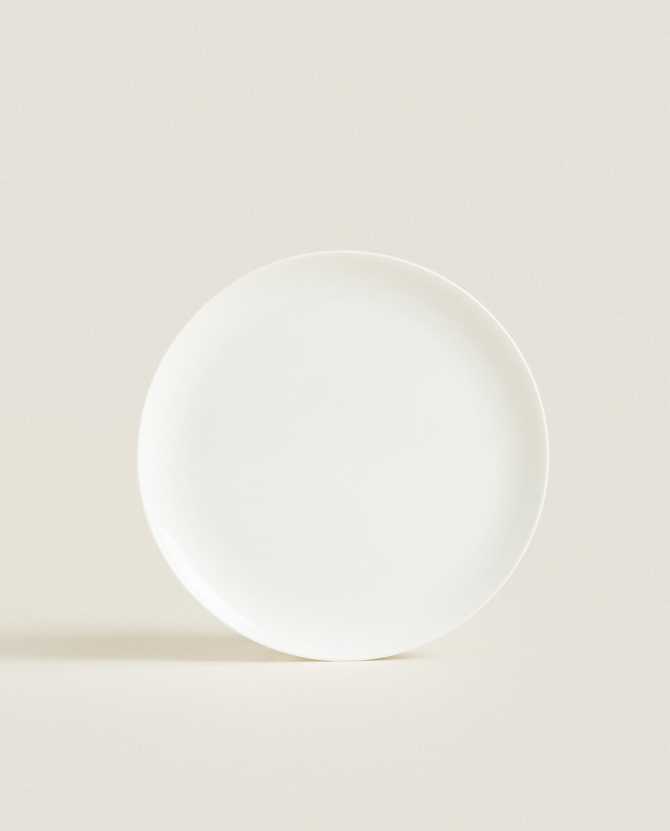 Assiette à dessert porcelaine blanche - D 21 cm - Siviglia