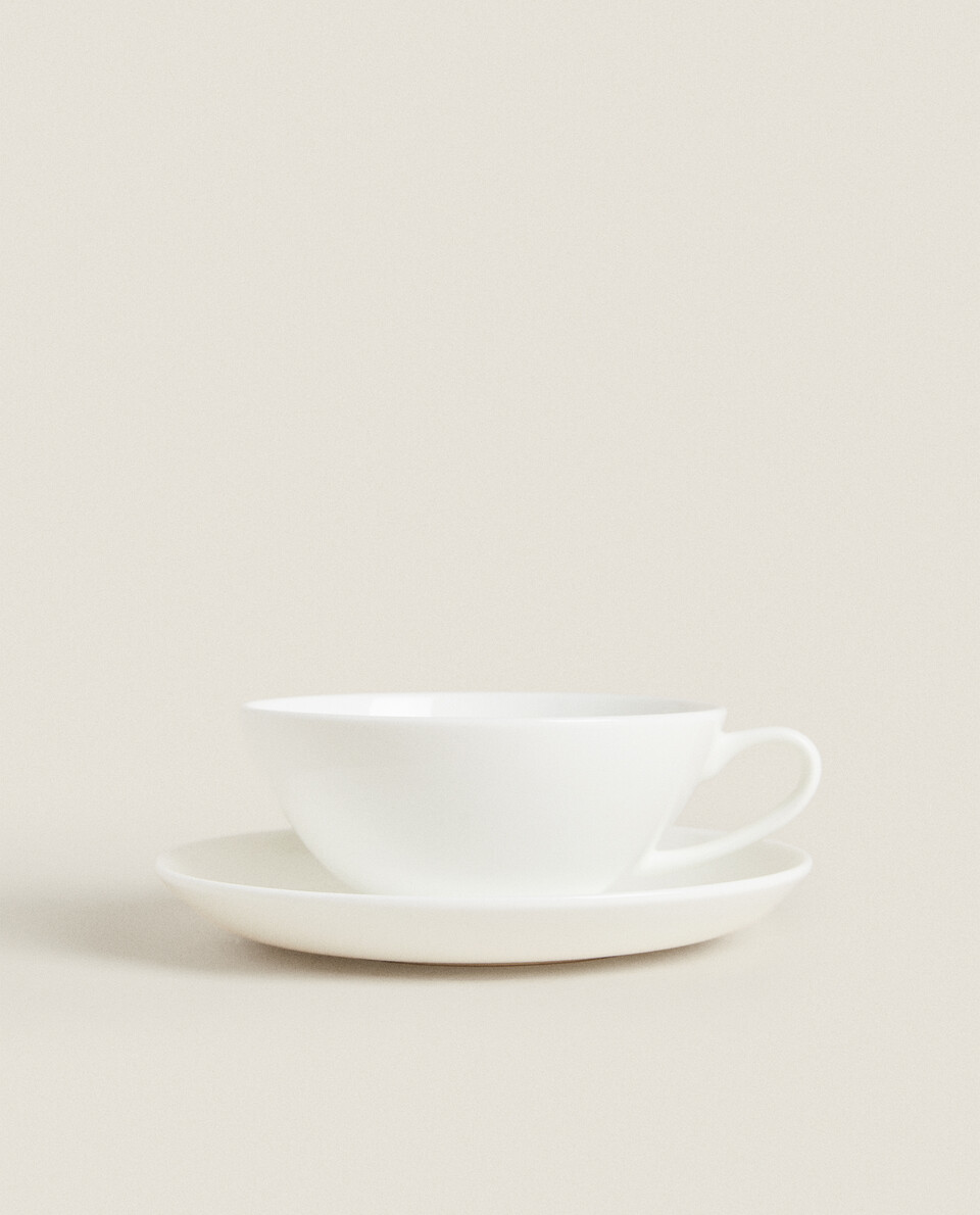 TAZA BONE CHINA Zara Home Uruguay