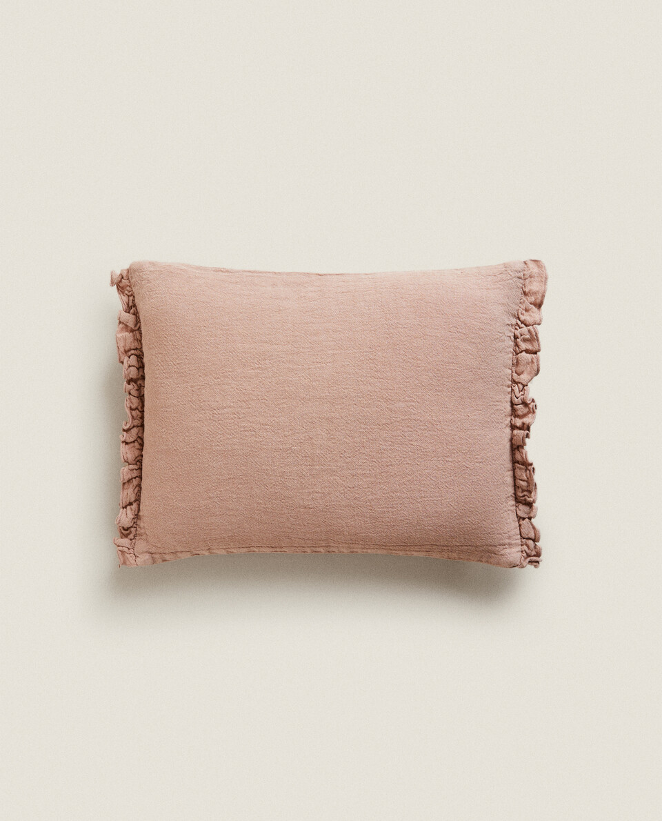 WASHED LINEN CUSHION COVER