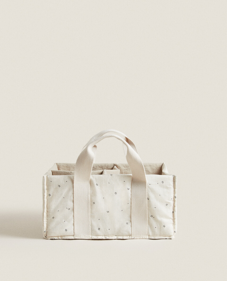 ORGANISER WITH LEAVES AND HANDLES