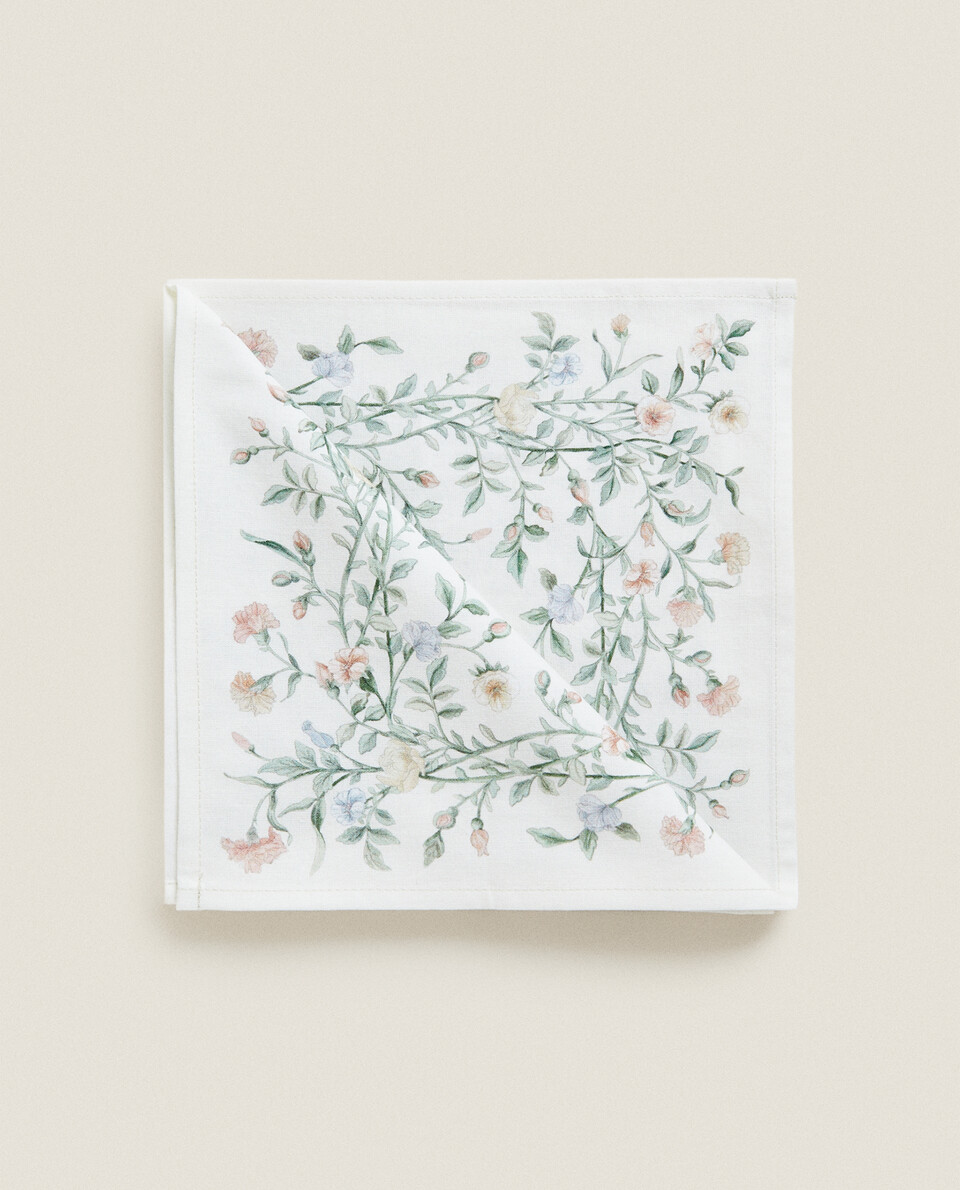 PRINTED COTTON NAPKIN (PACK OF 2)