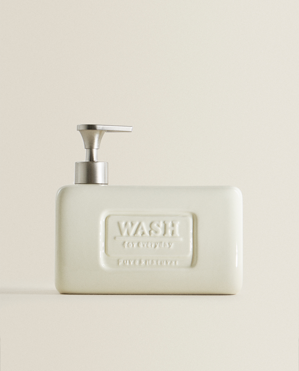 DISTRIBUTEUR LIQUIDE VAISSELLE AVEC RANGEMENT null Zara Home France