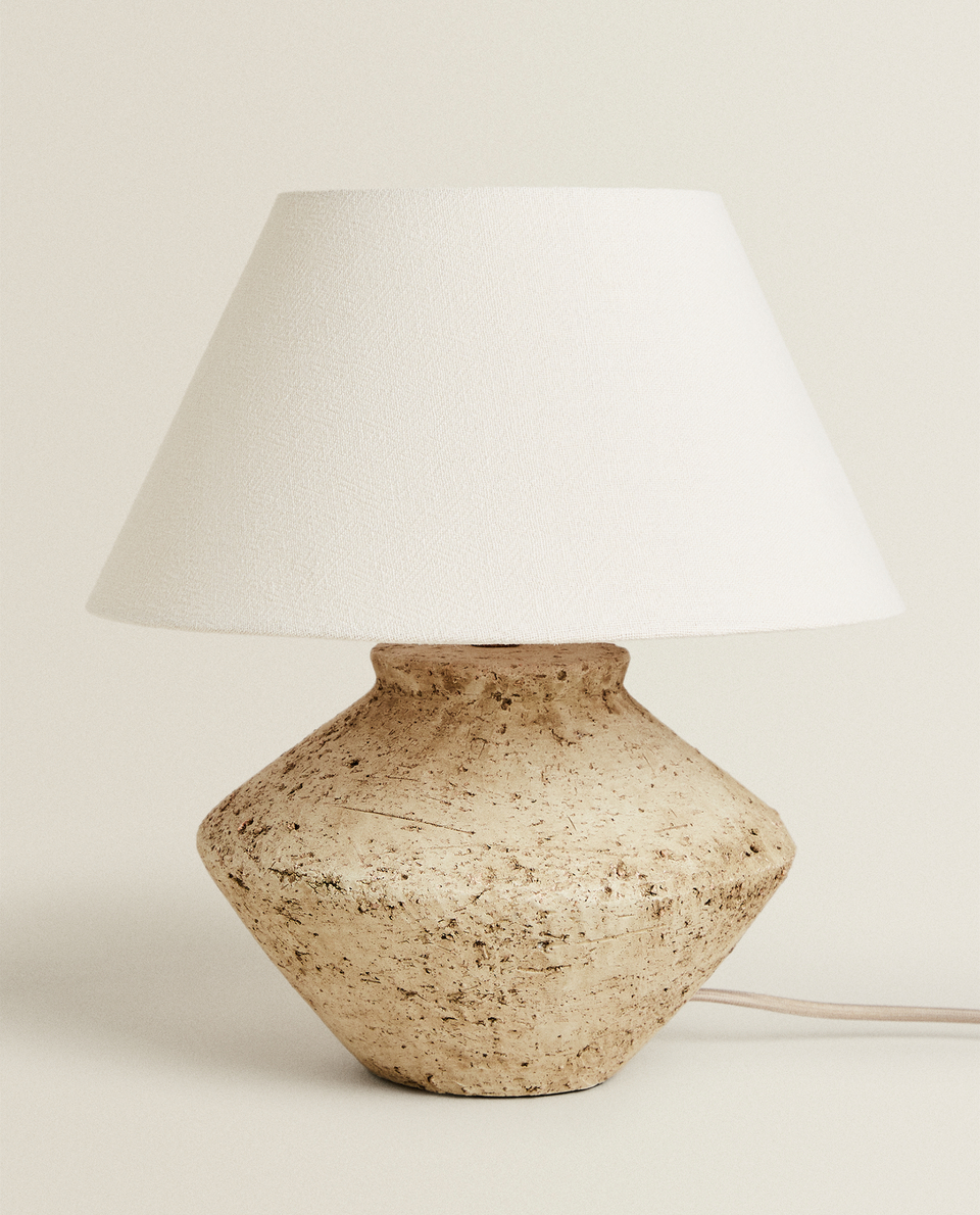 zara home lamp