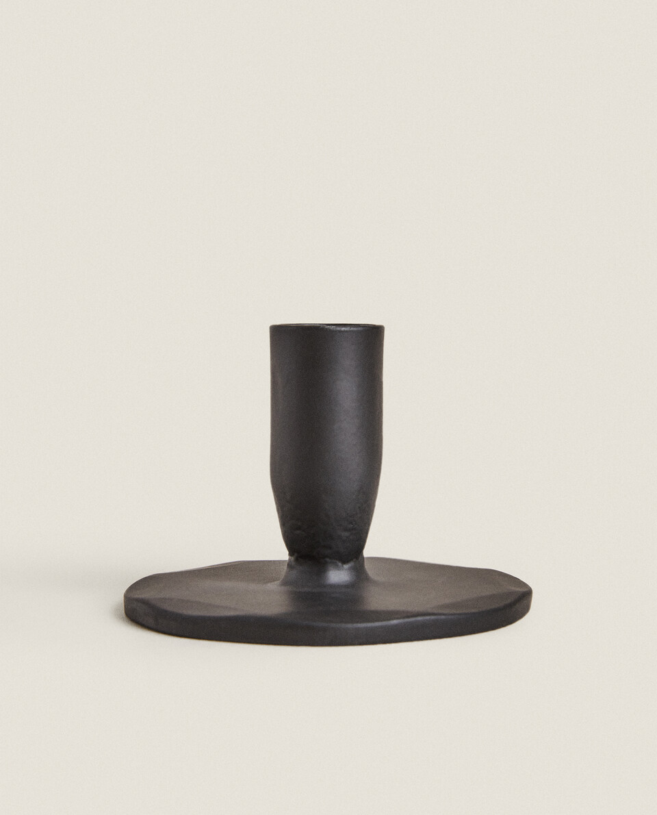 MINI BLACK CANDLESTICK Zara Home UAE ABU DHABI/AL AIN/RAS ALKHAIMAH‎