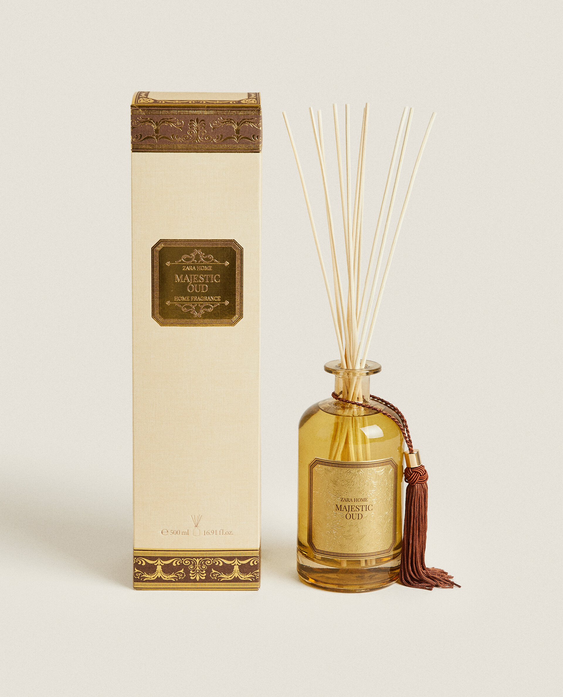 500 ML) MAJESTIC OUD REED DIFFUSER | Zara Home Egypt