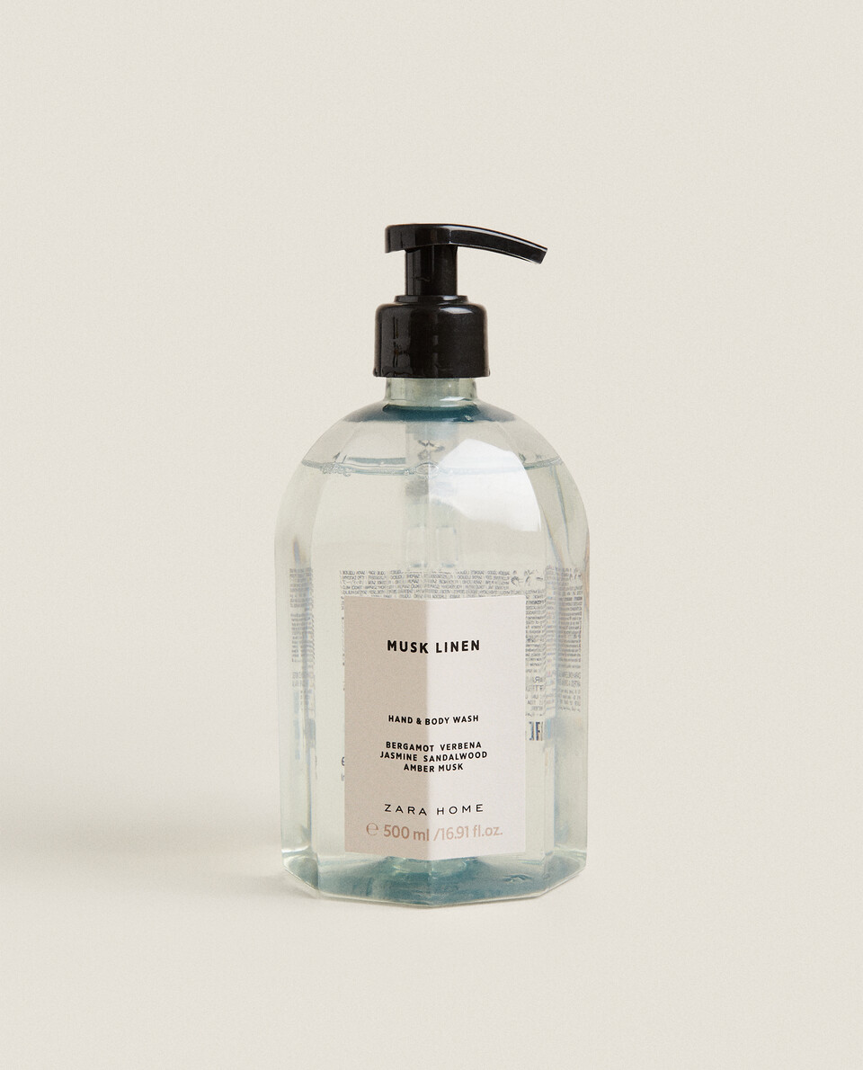 （500毫升）“MUSK LINEN”麝香亞麻系列洗手液和沐浴露